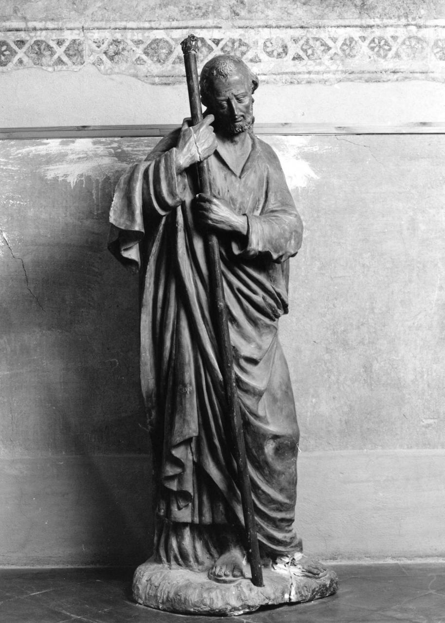 San Giuseppe (statua da presepio) - produzione toscana (seconda metà sec. XVIII)