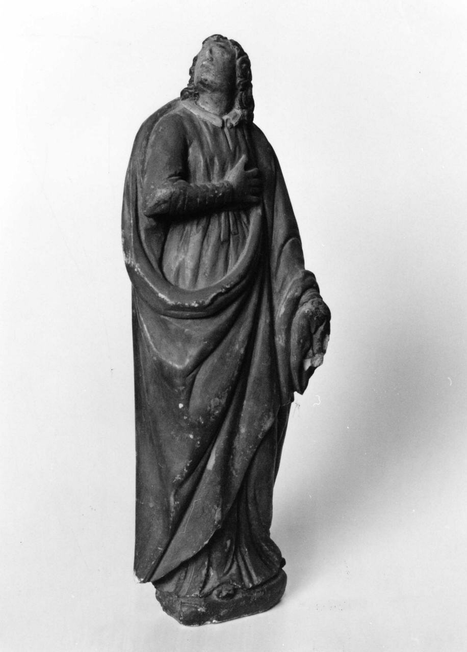 San Giovanni Evangelista (statuetta devozionale) - bottega toscana (seconda metà sec. XVI)