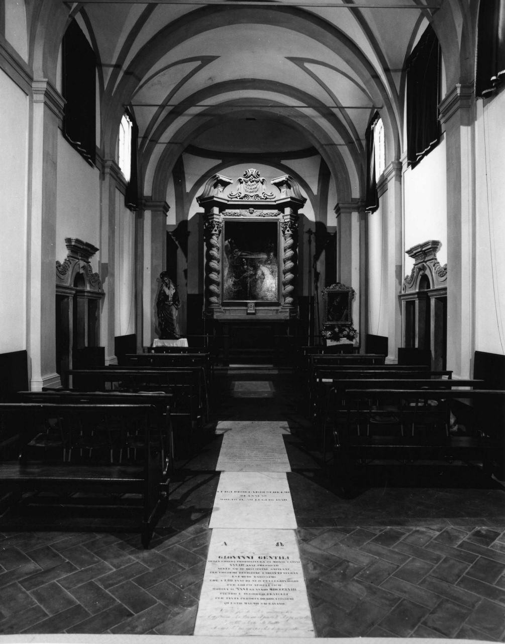 altare maggiore - bottega toscana (seconda metà sec. XVII)