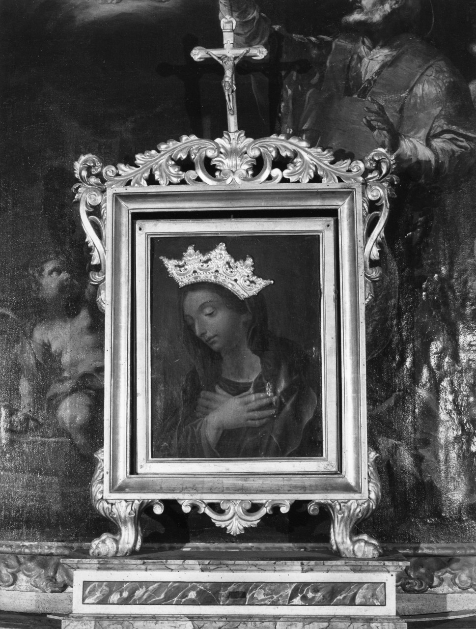 Maria Vergine annunciata (dipinto) - ambito toscano (fine/inizio secc. XVIII/ XIX)