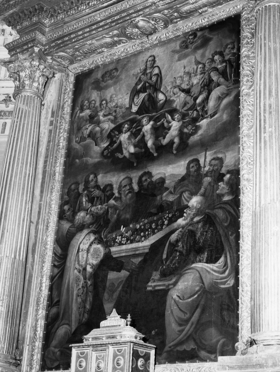 assunzione della Madonna (dipinto) - ambito toscano (sec. XVII)