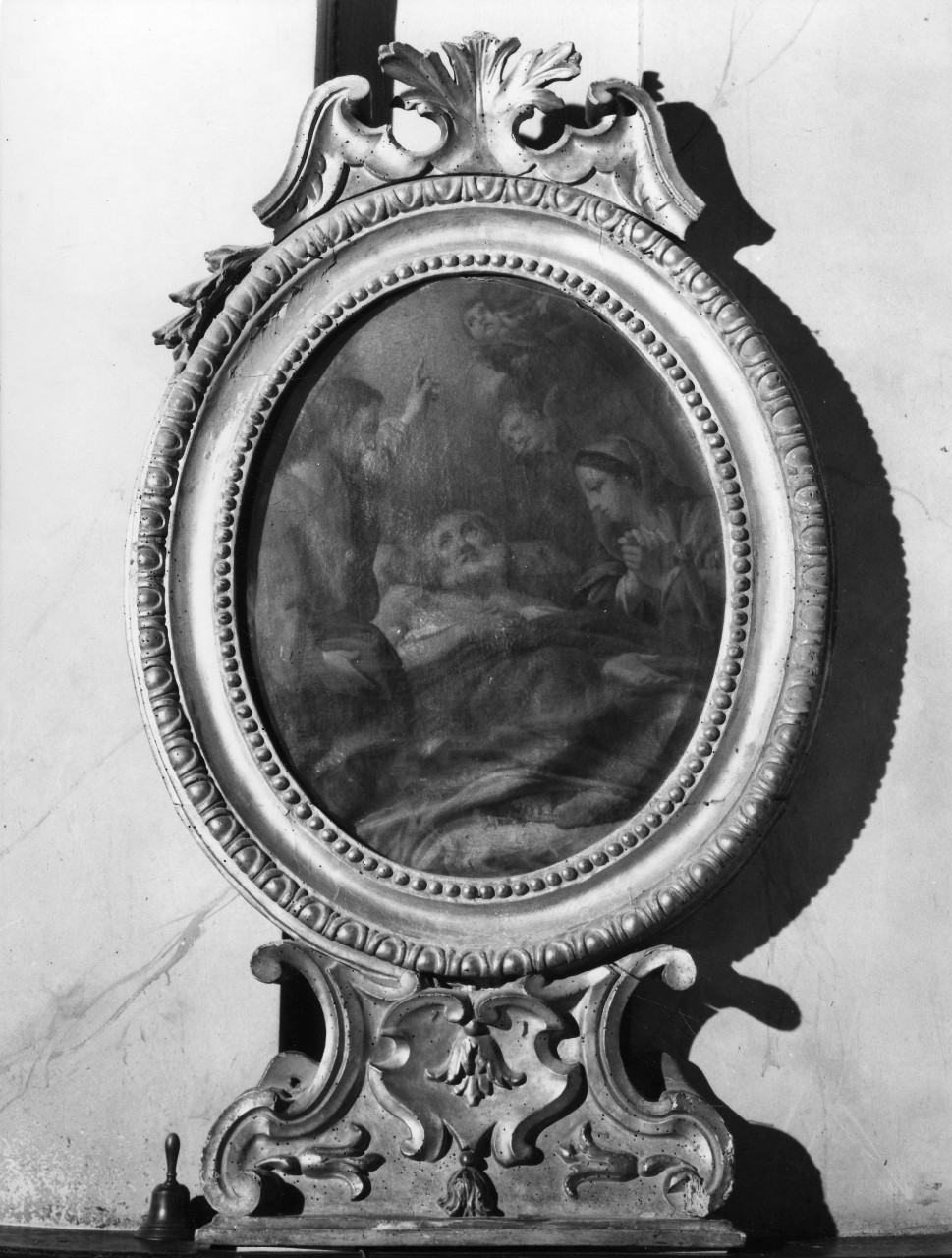 morte di San Giuseppe (dipinto) - ambito toscano (fine/inizio secc. XVIII/ XIX)