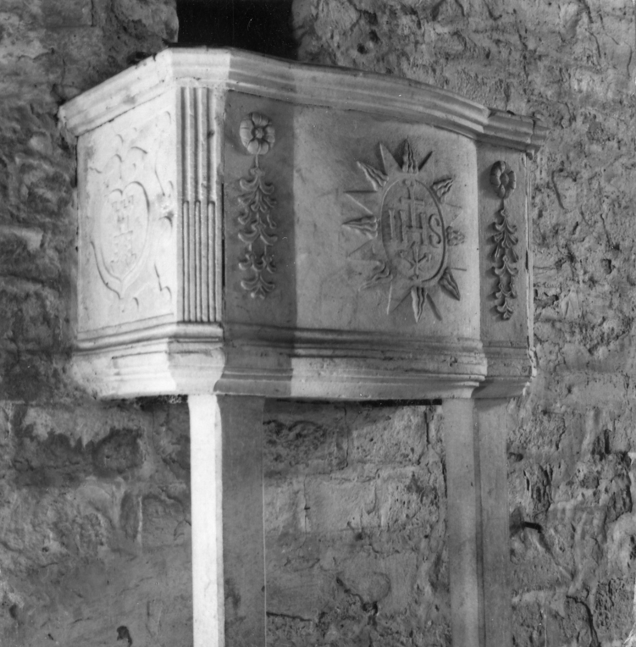 pulpito di Migliorini Domenico (attribuito) (sec. XVII)