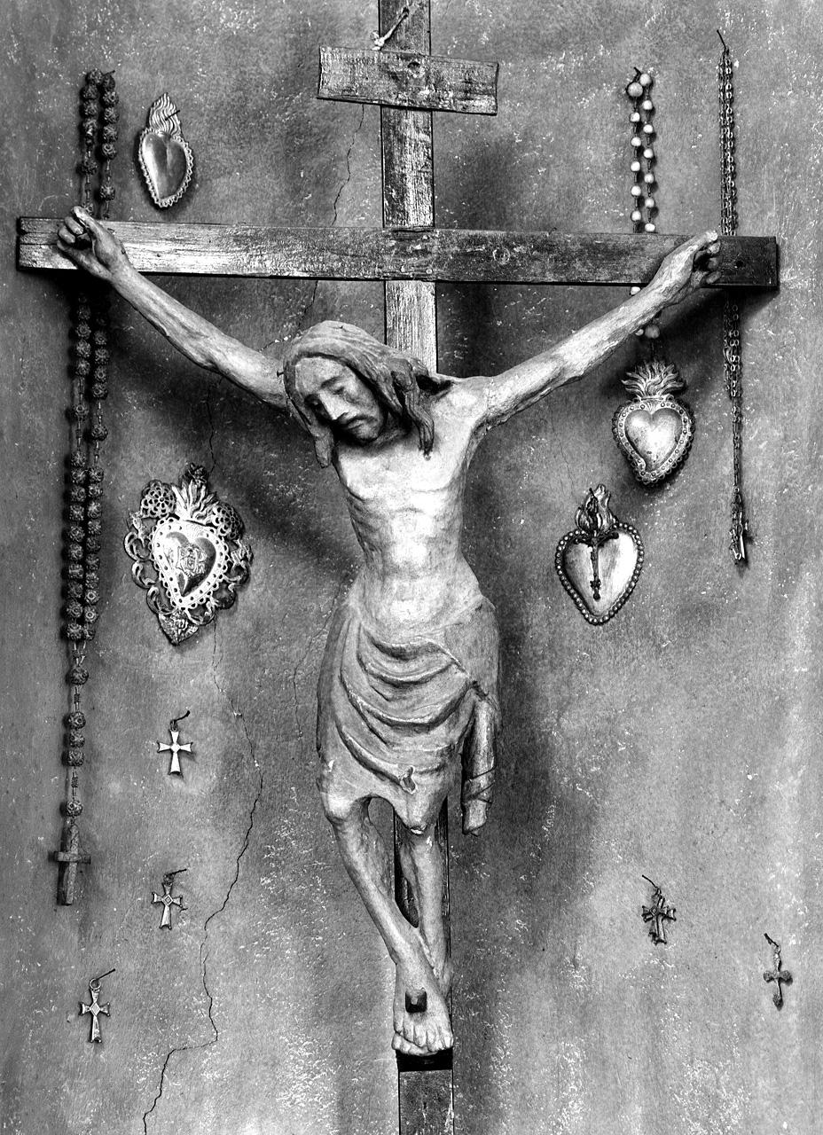 Cristo crocifisso (croce processionale) - bottega fiorentina (fine/inizio secc. XIV/ XV)