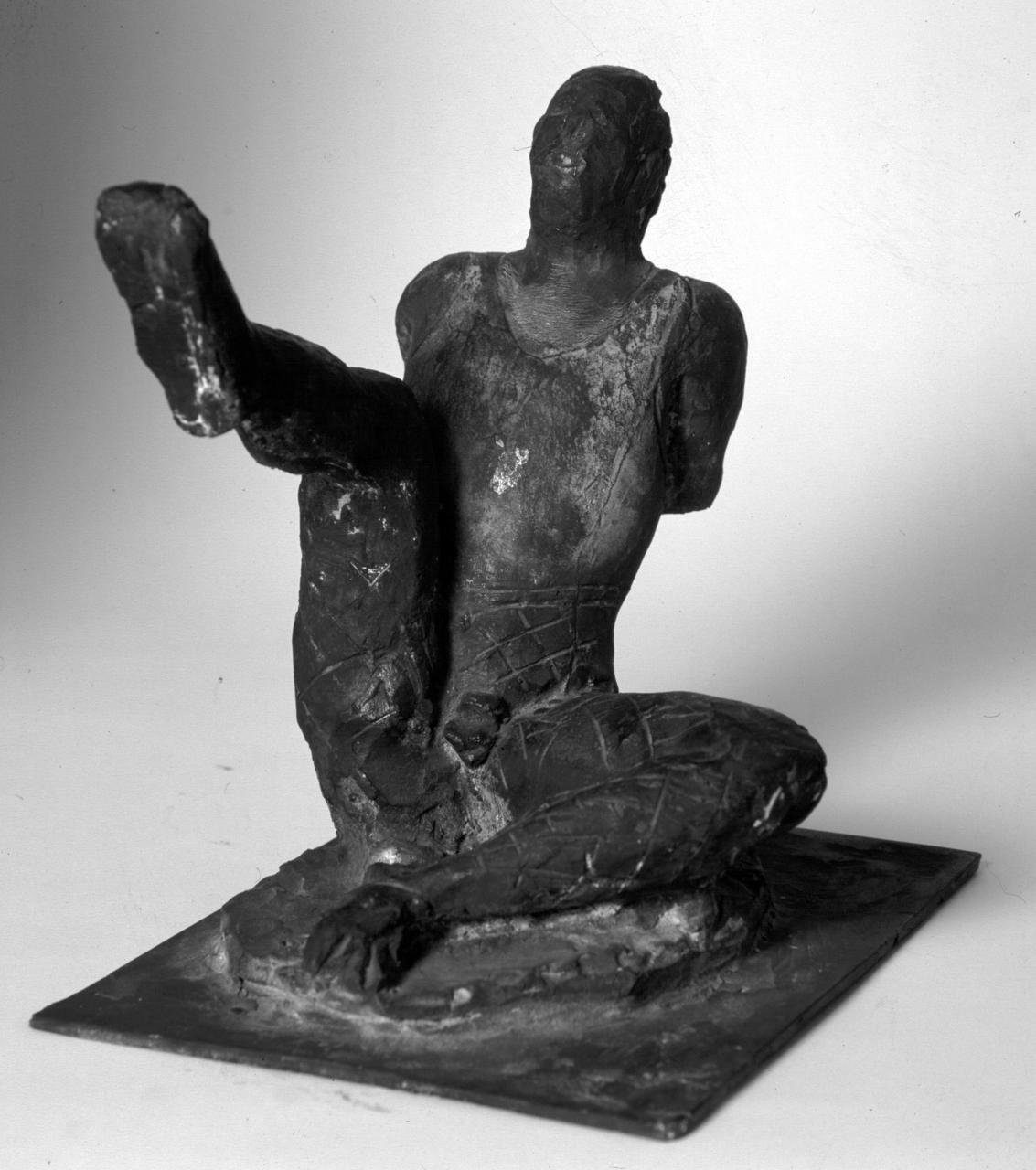 Giocoliere, figura maschile (statuetta) di Marini Marino (sec. XX)
