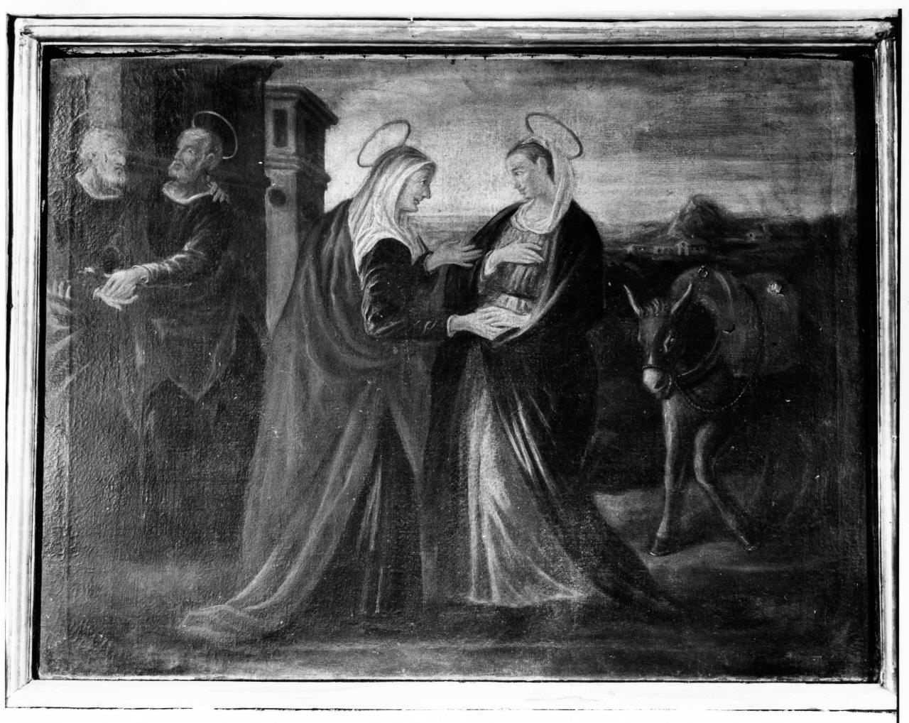 visitazione (dipinto) - ambito fiorentino (inizio sec. XVIII)
