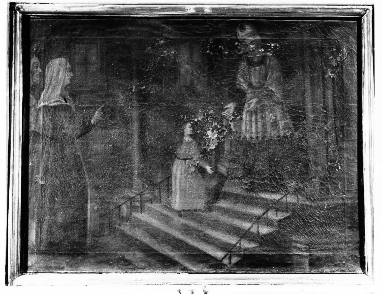 presentazione di Maria Vergine al tempio (dipinto) - ambito fiorentino (inizio sec. XVIII)
