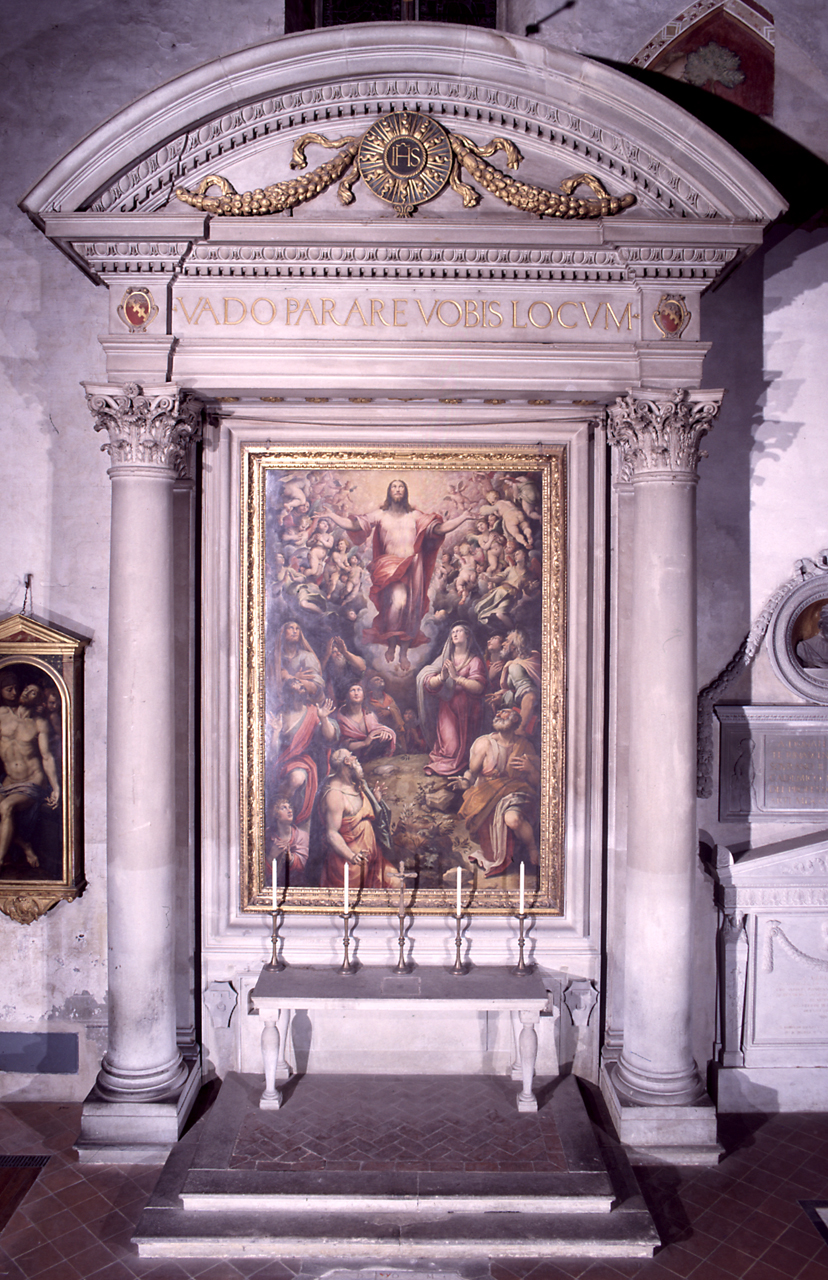 altare di Vasari Giorgio, Francesco da Sangallo detto Margotta - bottega fiorentina (sec. XVI)