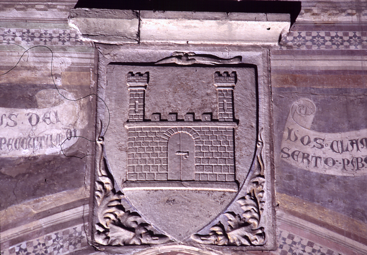 stemma gentilizio della famiglia Castellani (rilievo) - bottega fiorentina (sec. XIV)