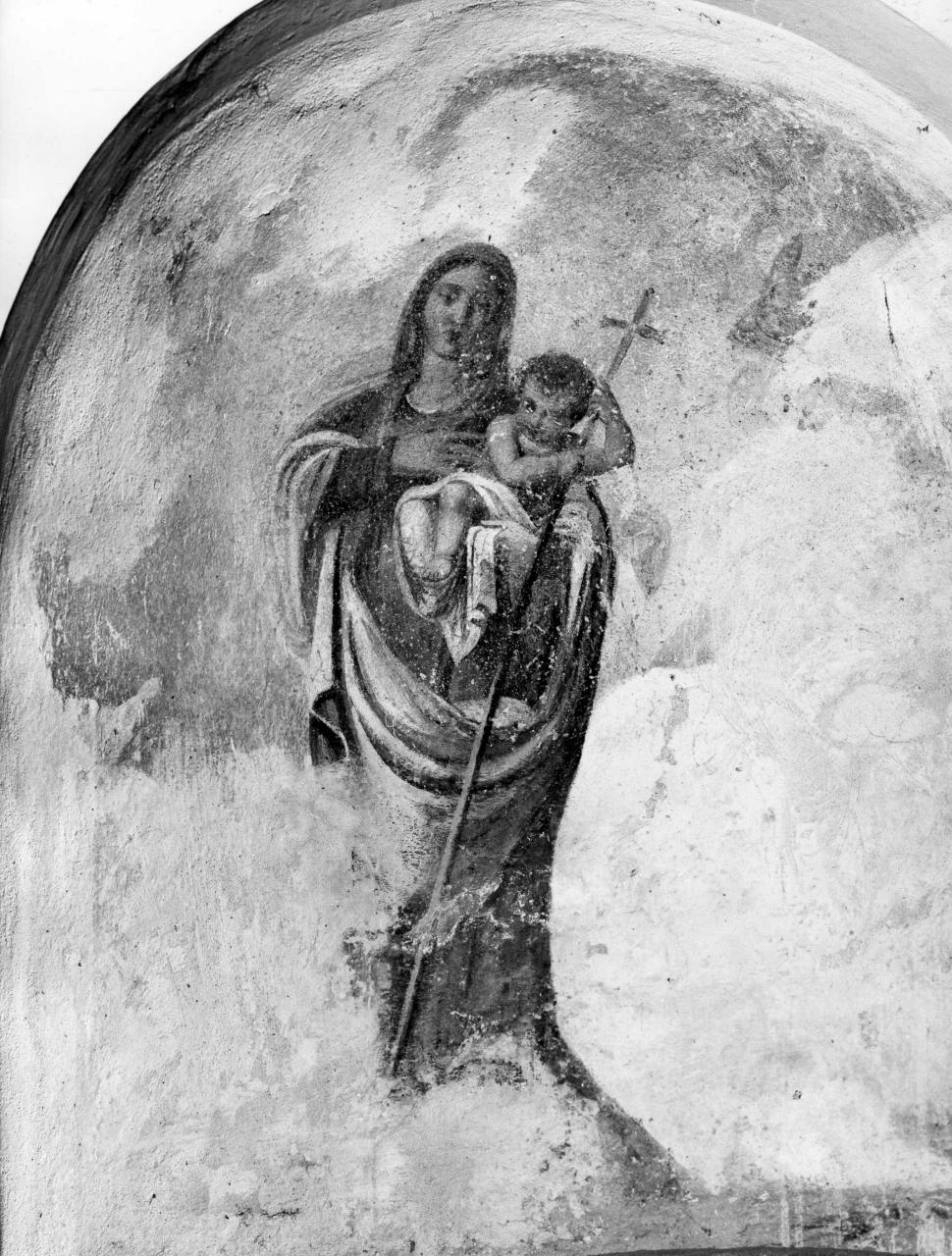 Madonna con Bambino (dipinto) - ambito toscano (sec. XIX)