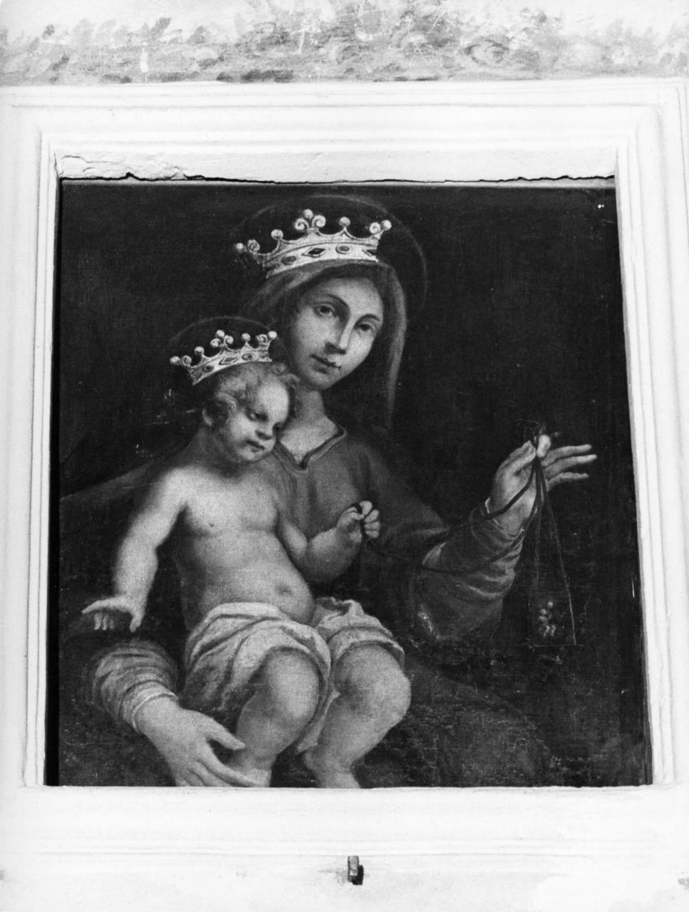 Madonna con Bambino (dipinto) - ambito toscano (fine/inizio secc. XVII/ XVIII)