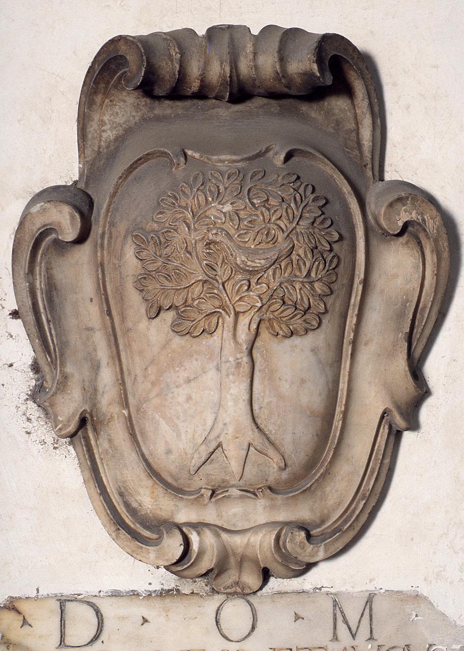 stemma gentilizio della famiglia Artimini (lapide) - produzione toscana (sec. XVI)