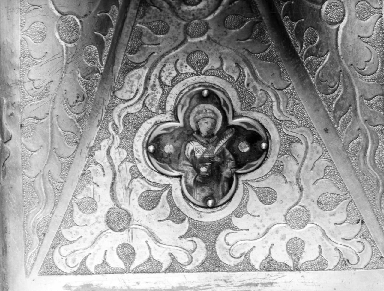 Santo Stefano (decorazione a smalto) - bottega senese (fine/inizio secc. XIV/ XV)