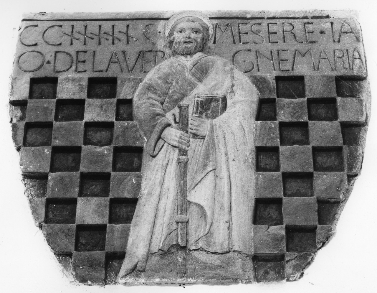 San Jacopo (rilievo) - bottega pistoiese (sec. XV)