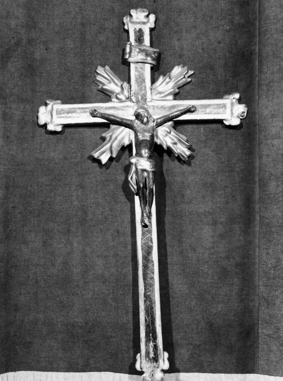 Cristo crocifisso (croce d'altare) - bottega toscana (ultimo quarto sec. XVIII)