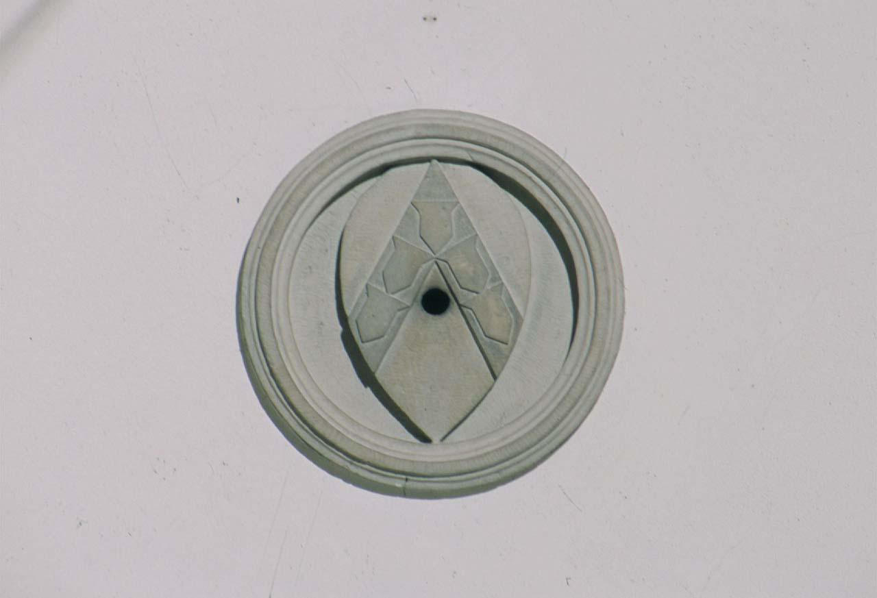 stemma gentilizio della famiglia Neroni, stemma gentilizio (chiave di volta) di Manetti Ciaccheri Antonio (cerchia) (sec. XV)