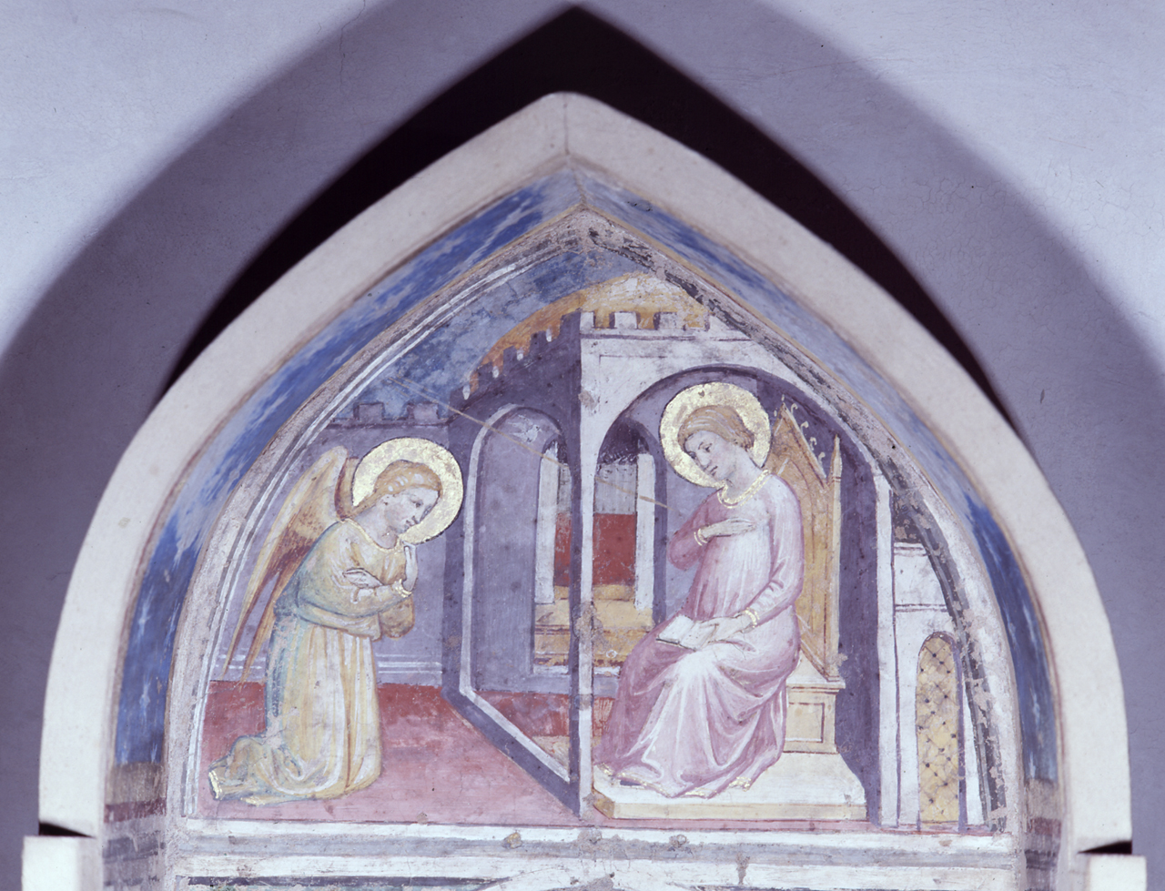 Annunciazione (dipinto) - ambito fiorentino (primo quarto sec. XV)