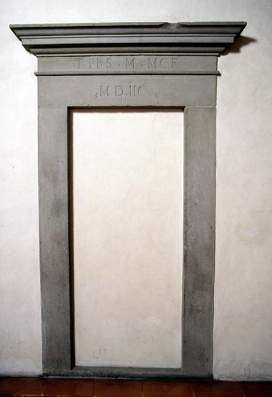 portale - produzione fiorentina (sec. XVII)