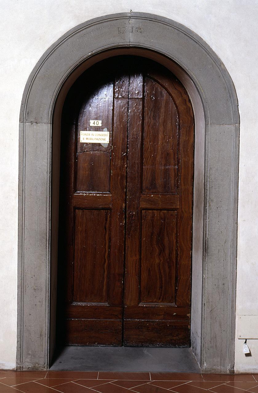 mostra di porta, serie - produzione fiorentina (sec. XVII)