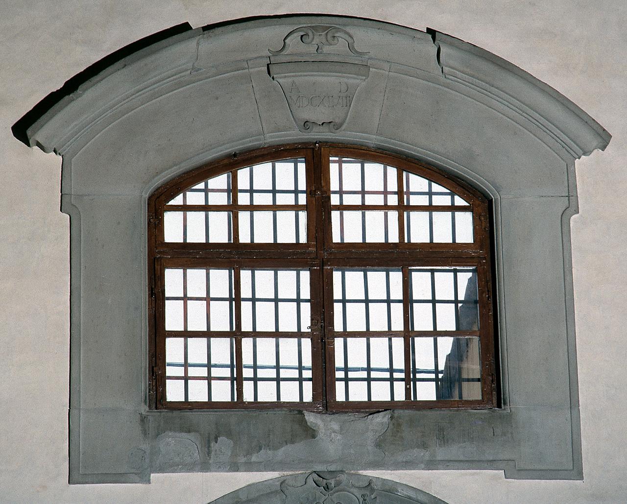 mostra di finestra - produzione fiorentina (sec. XVII)