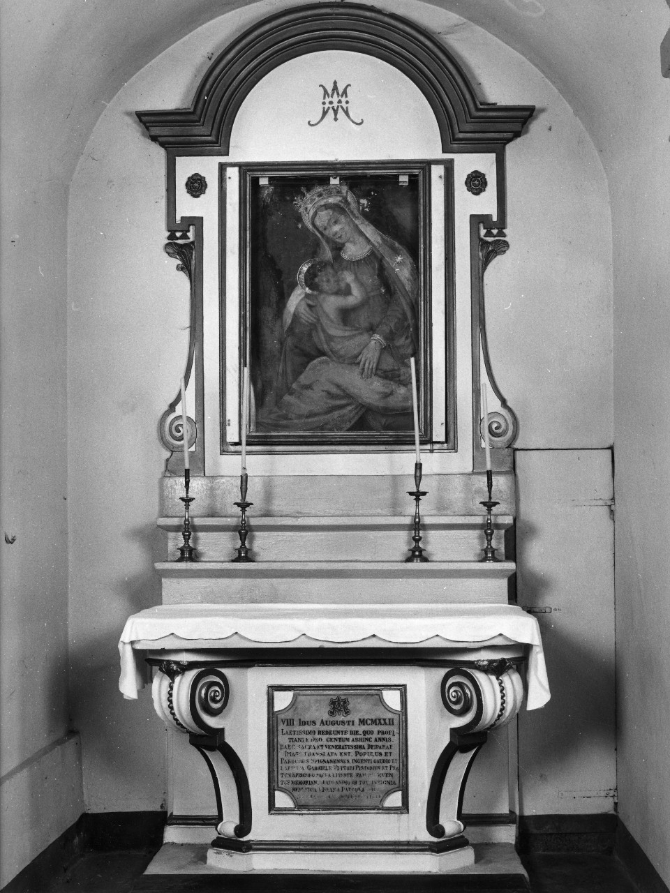 altare - a edicola - bottega toscana (sec. XIX)