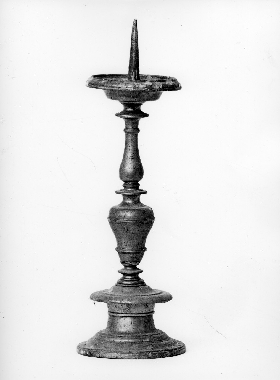 candeliere d'altare - bottega toscana (sec. XVIII)