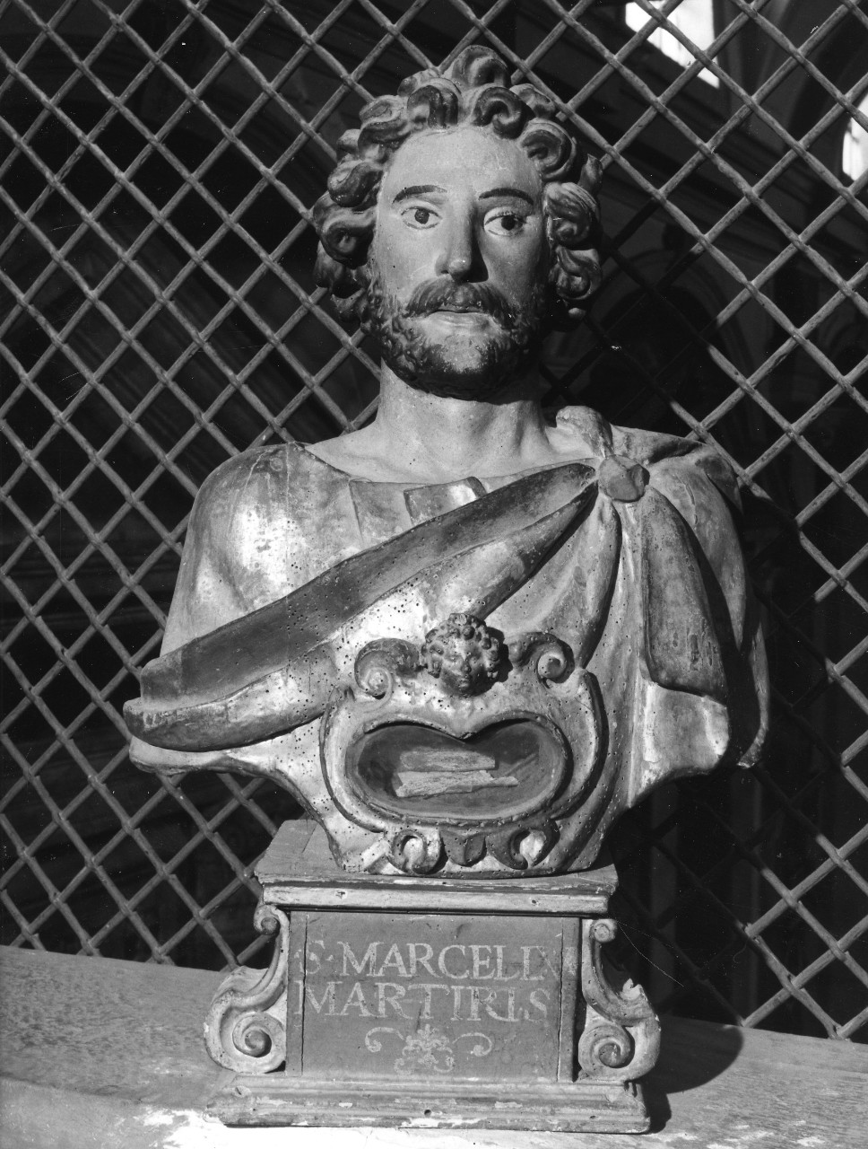 reliquiario - a busto - bottega toscana (metà sec. XVII)