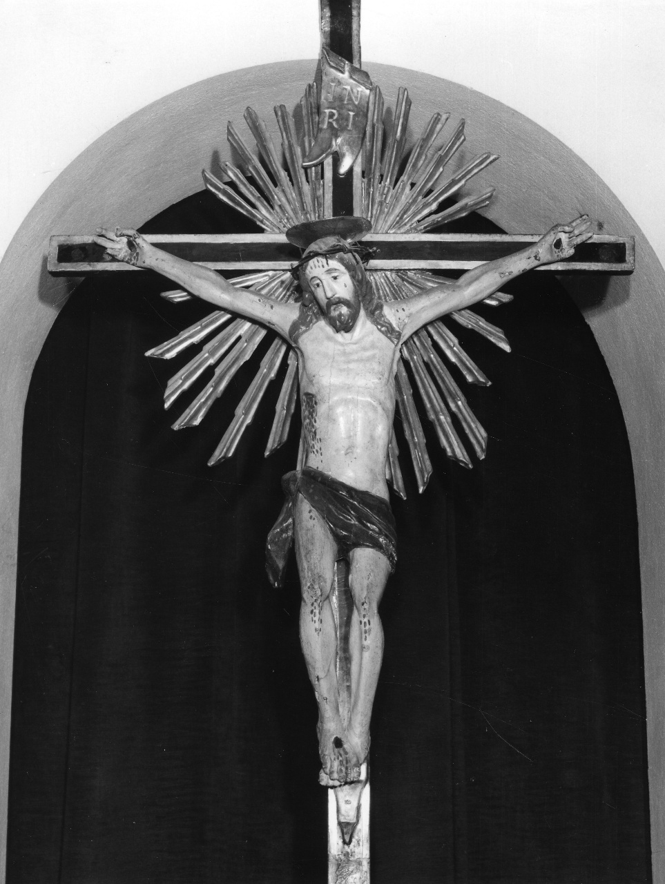 Cristo crocifisso (crocifisso) - bottega toscana (sec. XVIII)