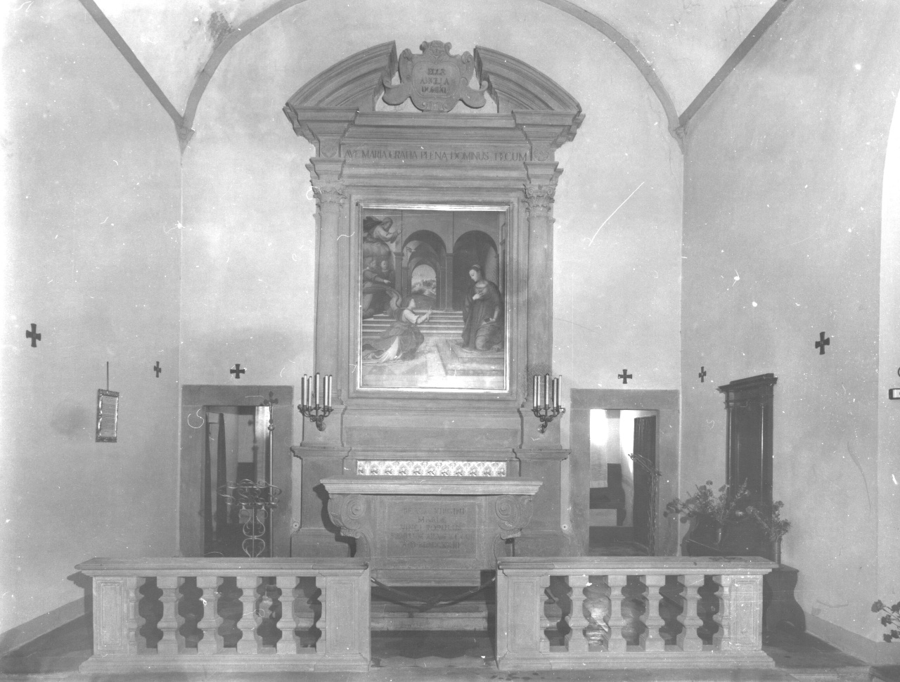 altare - bottega toscana (sec. XVIII)