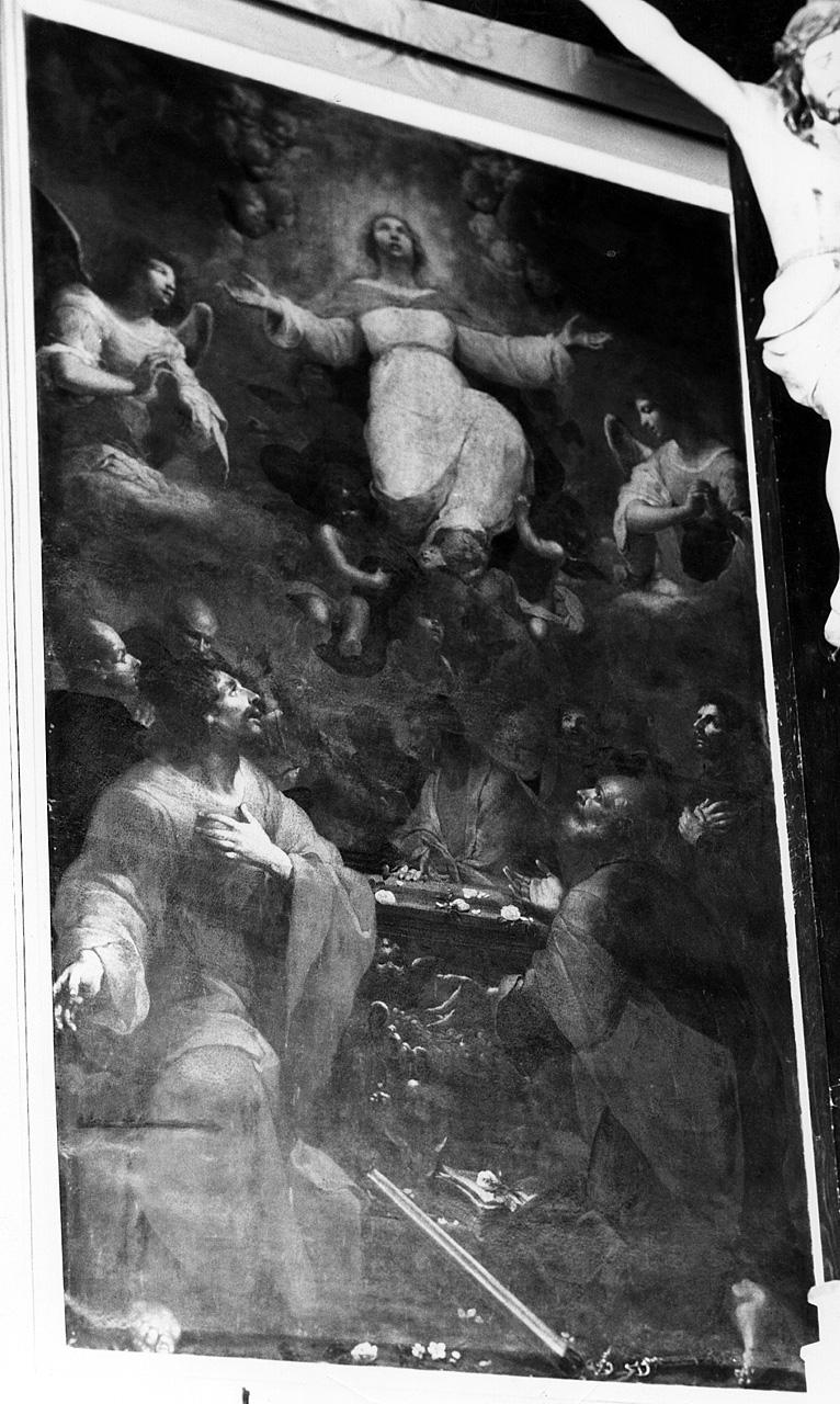 assunzione della Madonna (dipinto) di Dovadola Antonio (sec. XVIII)