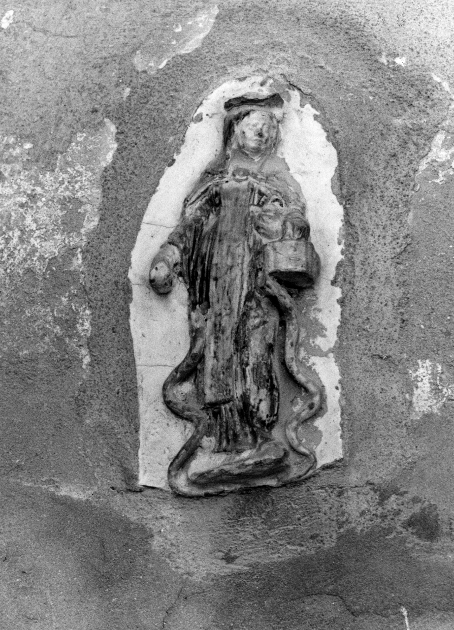 Santa Verdiana (rilievo) - manifattura toscana (seconda metà sec. XIX)