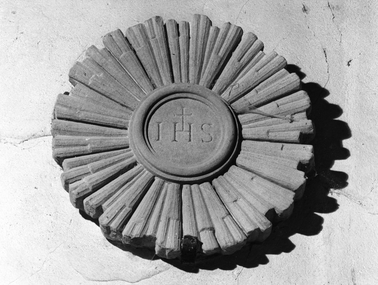 emblema bernardiniano (rilievo) - manifattura toscana (sec. XVIII)