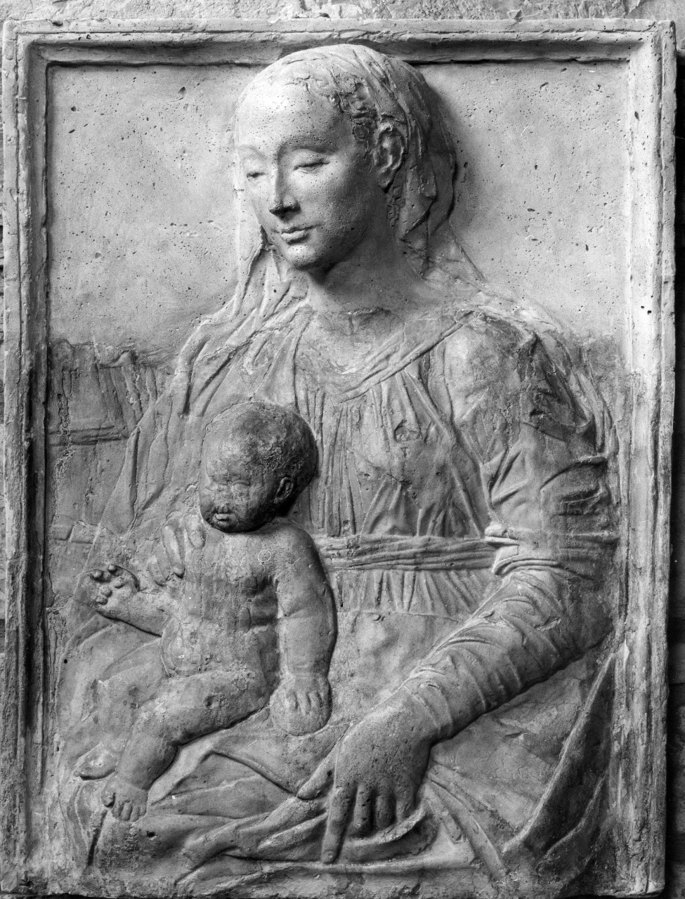 Madonna con Bambino (rilievo) - ambito fiorentino (fine sec. XV)