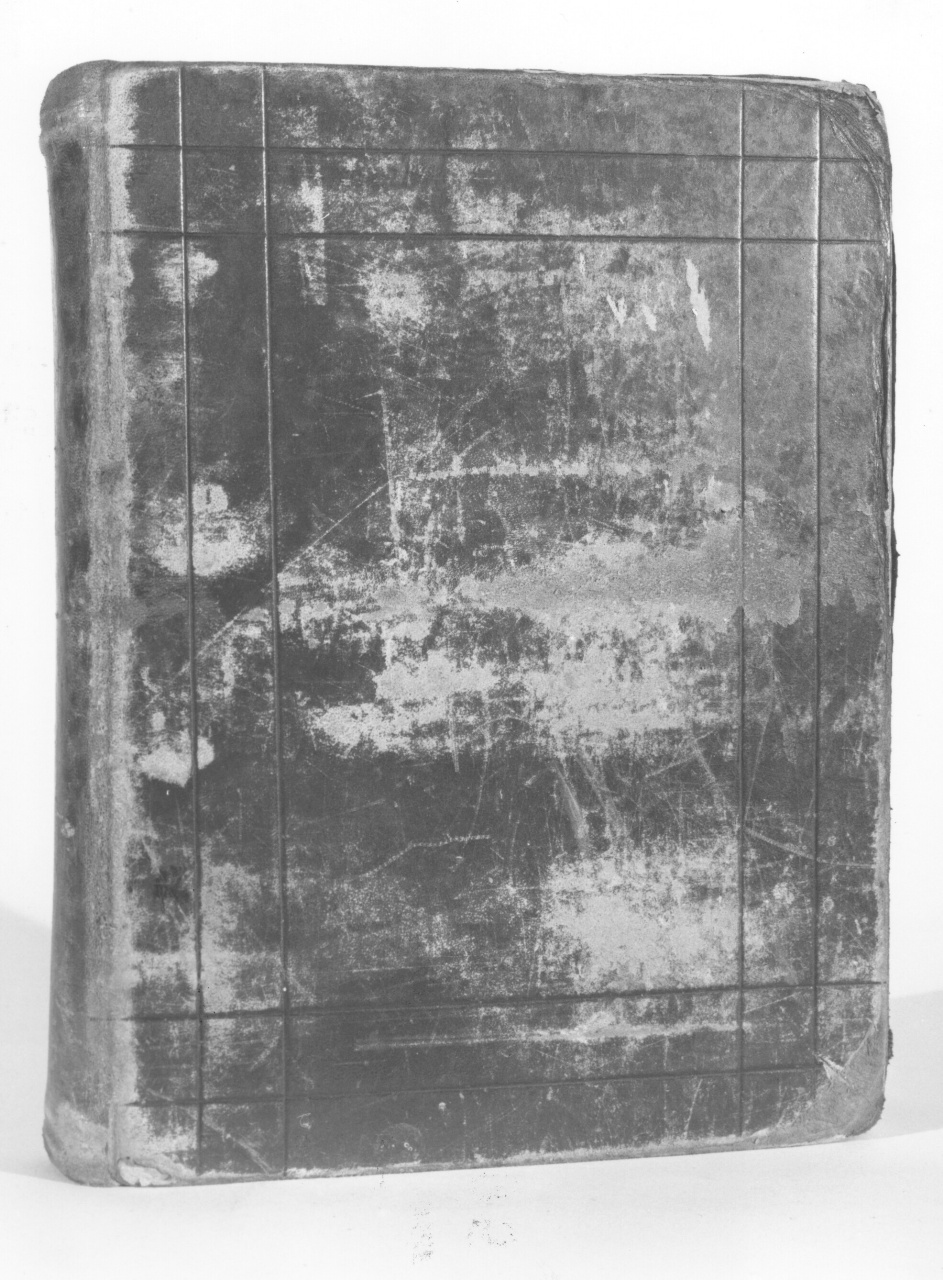 coperta di libro liturgico - bottega toscana (sec. XIX)