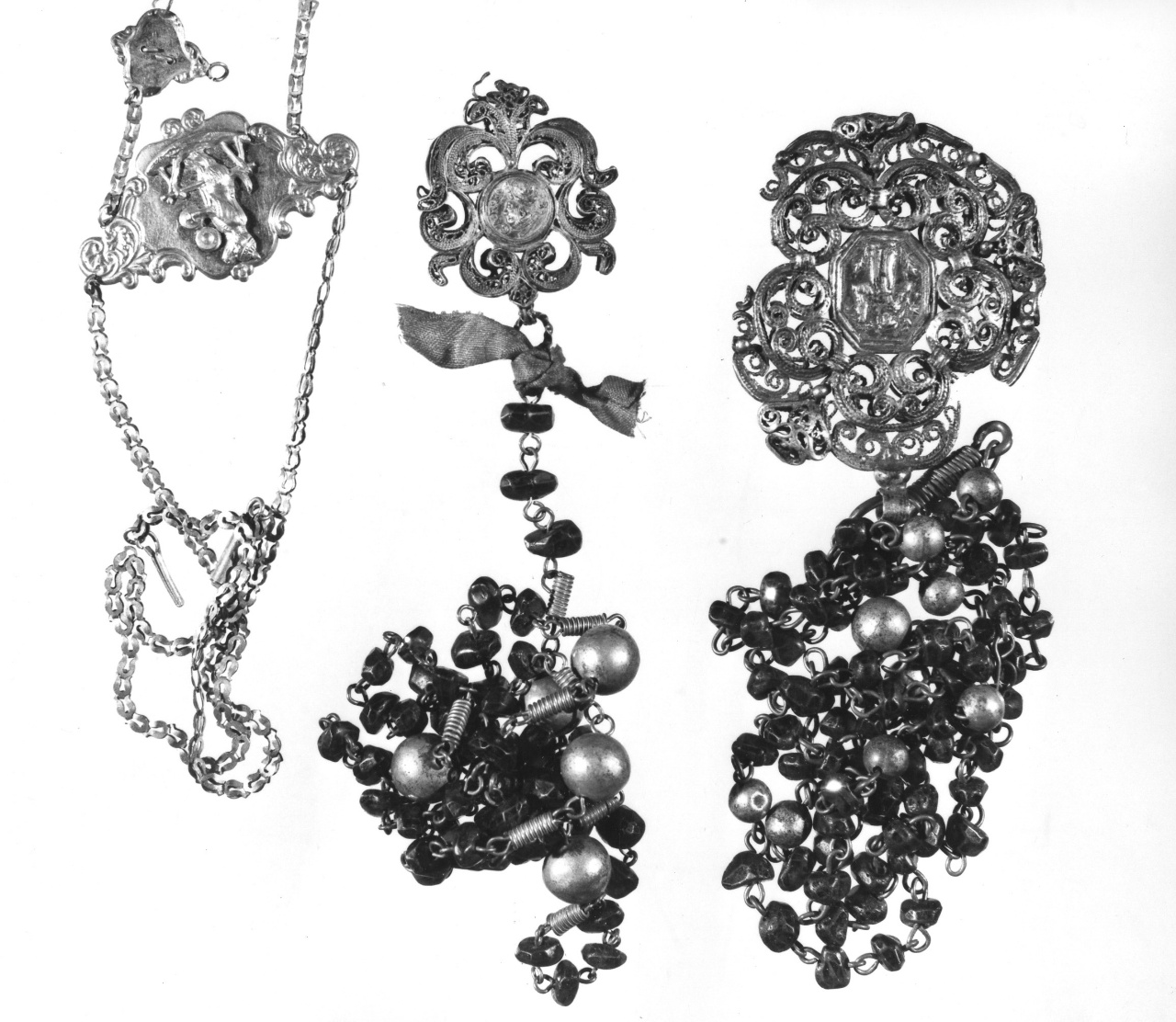 corona del rosario, serie - bottega toscana (sec. XVIII, sec. XIX)