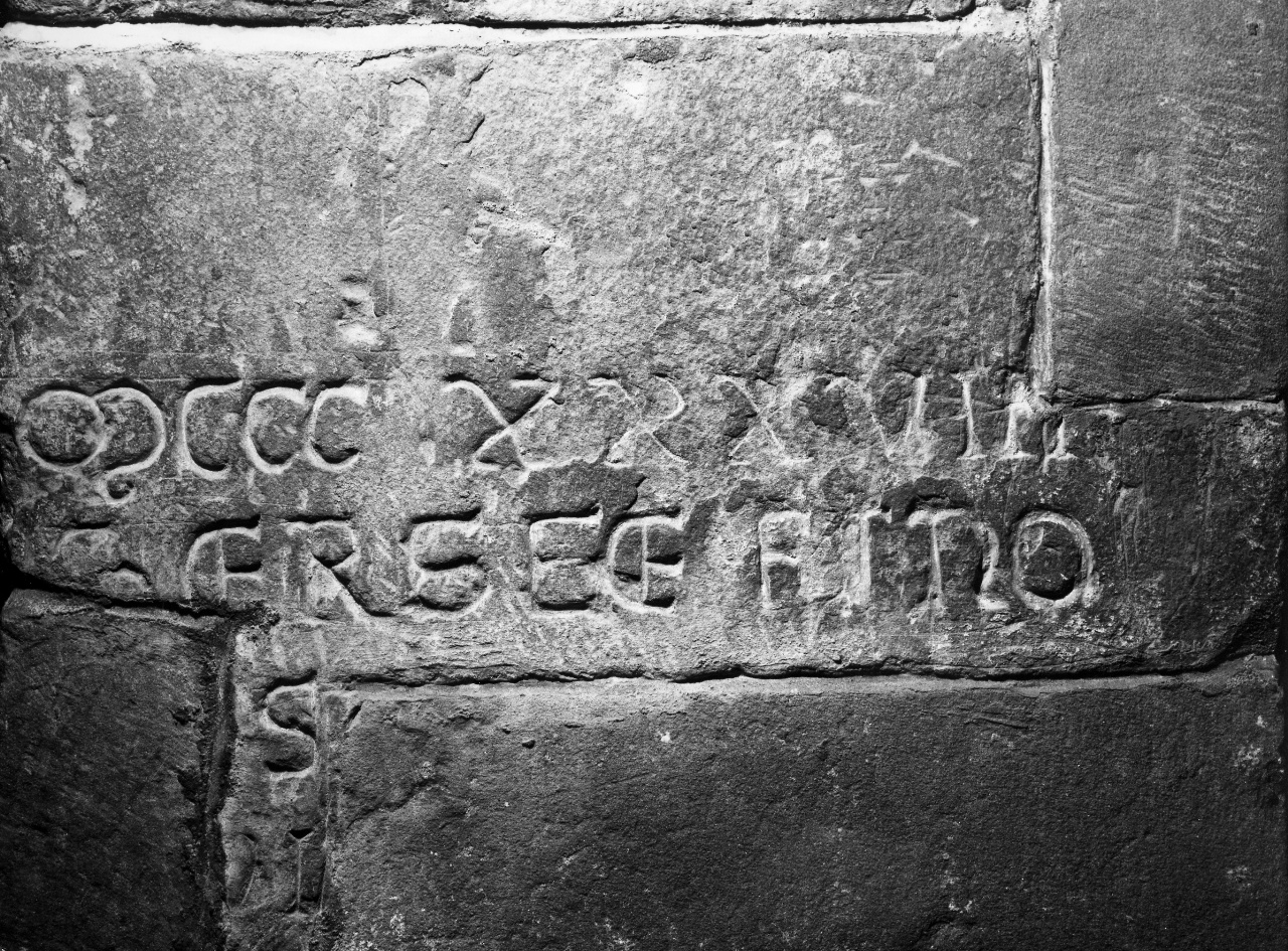 iscrizione (lapide) - bottega toscana (sec. XIV)