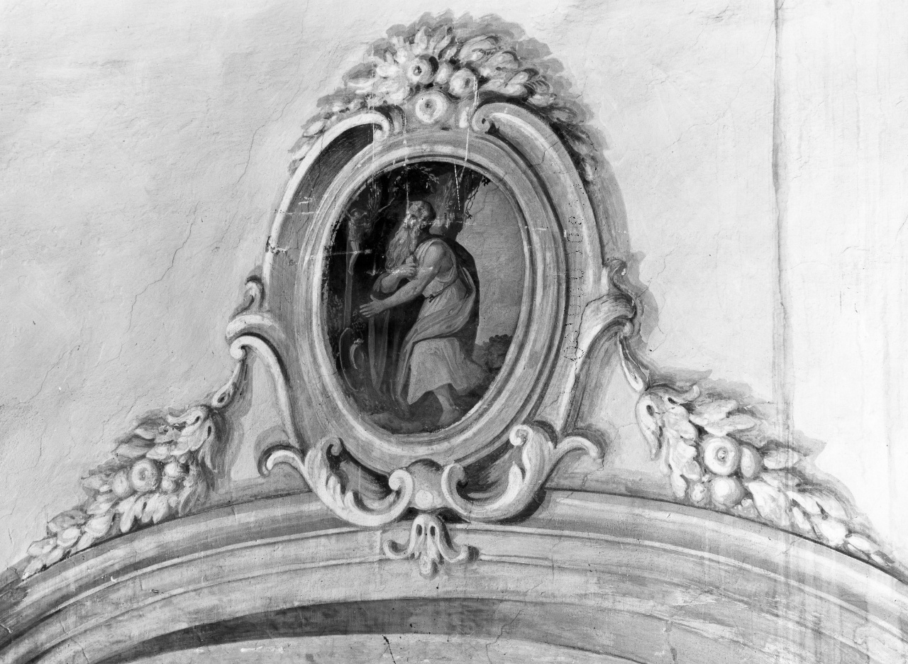 San Girolamo in preghiera nella grotta (dipinto) - ambito fiorentino (sec. XVII, sec. XVIII)
