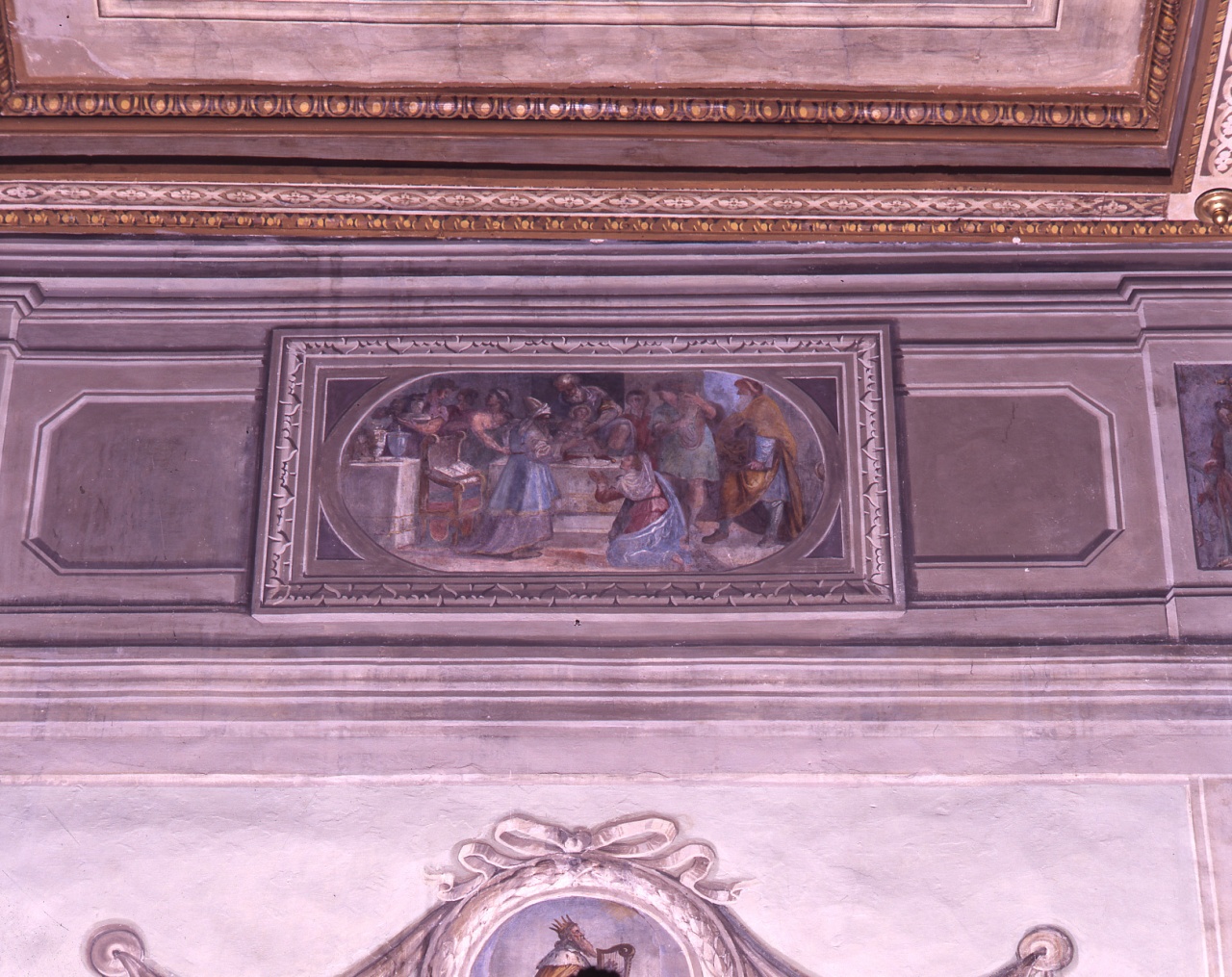 presentazione di Gesù al tempio (dipinto) di Allori Alessandro (scuola) (sec. XVI)