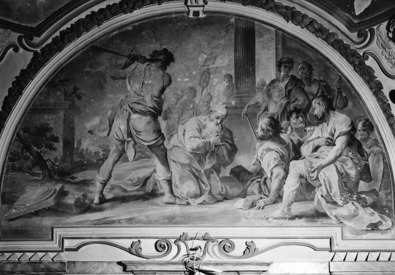 martirio di San Paolo (dipinto) di Bonechi Matteo (sec. XVIII)