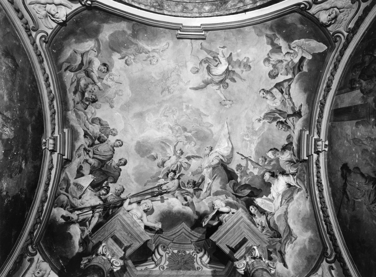 San Paolo in gloria (dipinto) di Bonechi Matteo (sec. XVIII)