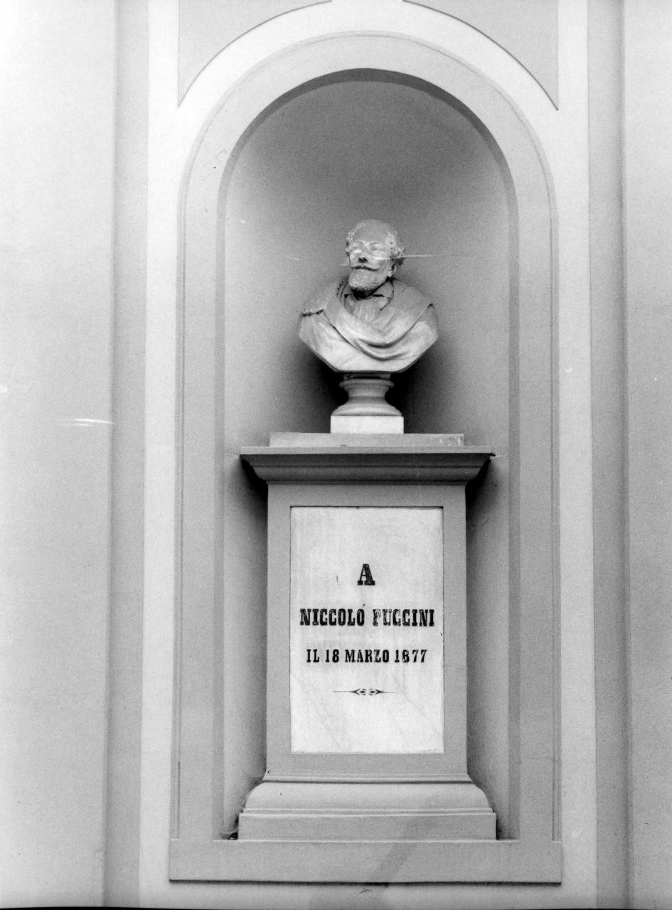 busto di Niccolò Puccini (scultura) - ambito toscano (sec. XIX)