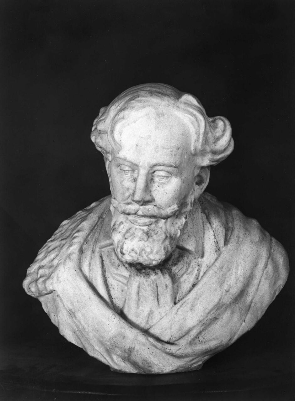 busto di Niccolò Puccini (scultura) - ambito toscano (metà sec. XIX)