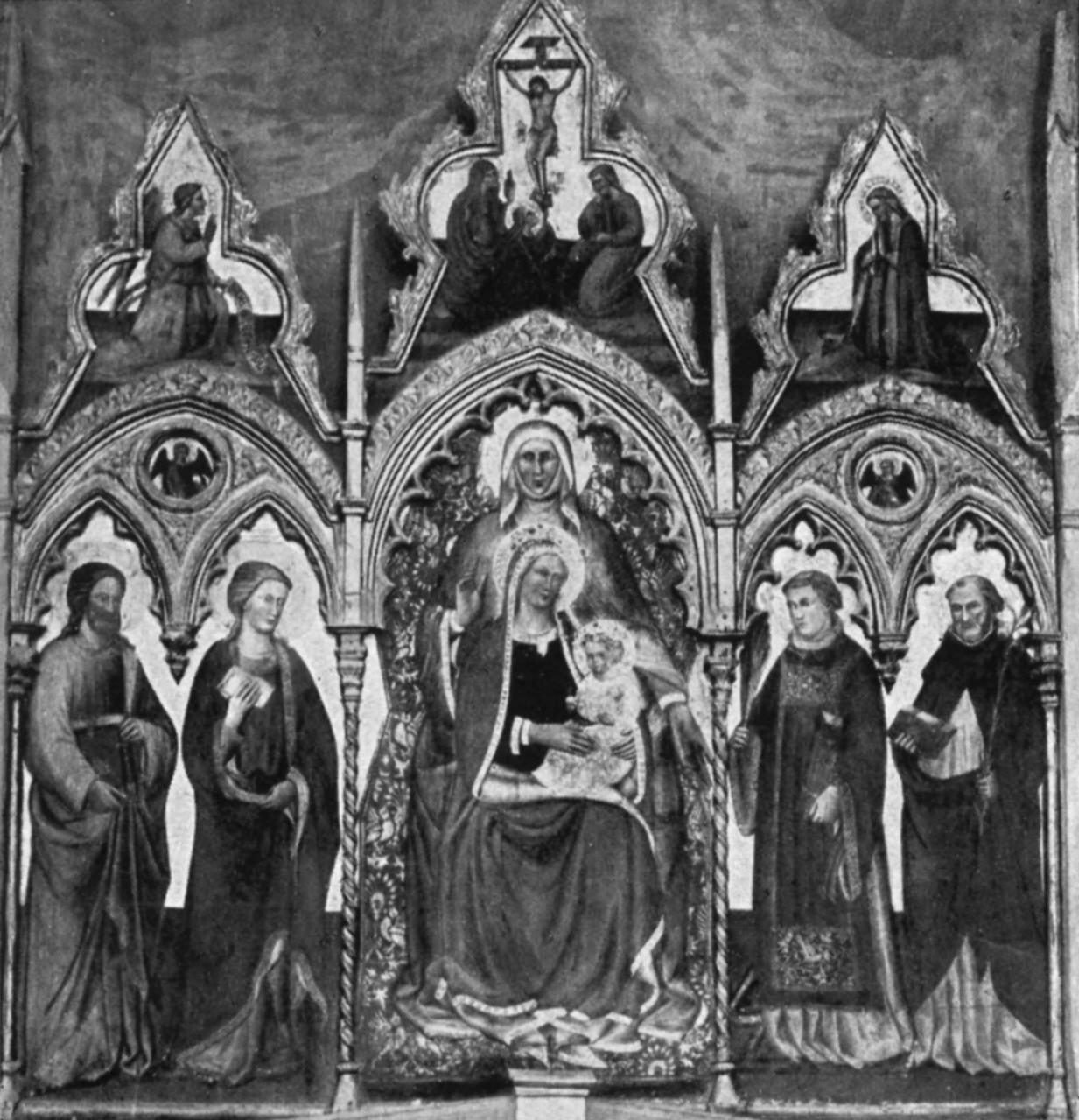 Madonna annunciata (dipinto) di Nanni di Jacopo (fine/inizio secc. XIV/ XV)