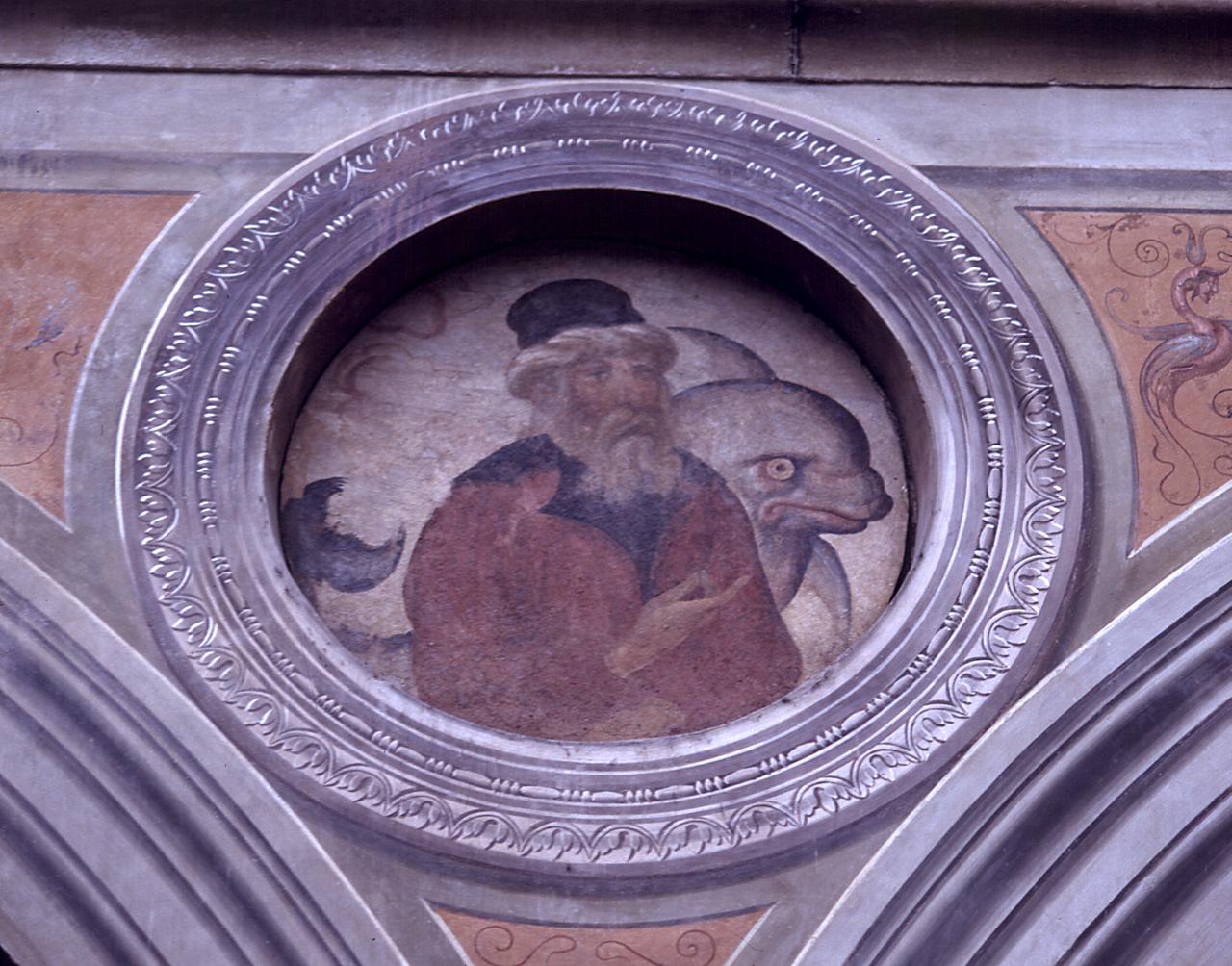 Giona (dipinto) di Feltrini Andrea detto Andrea del Fornaio (sec. XVI)
