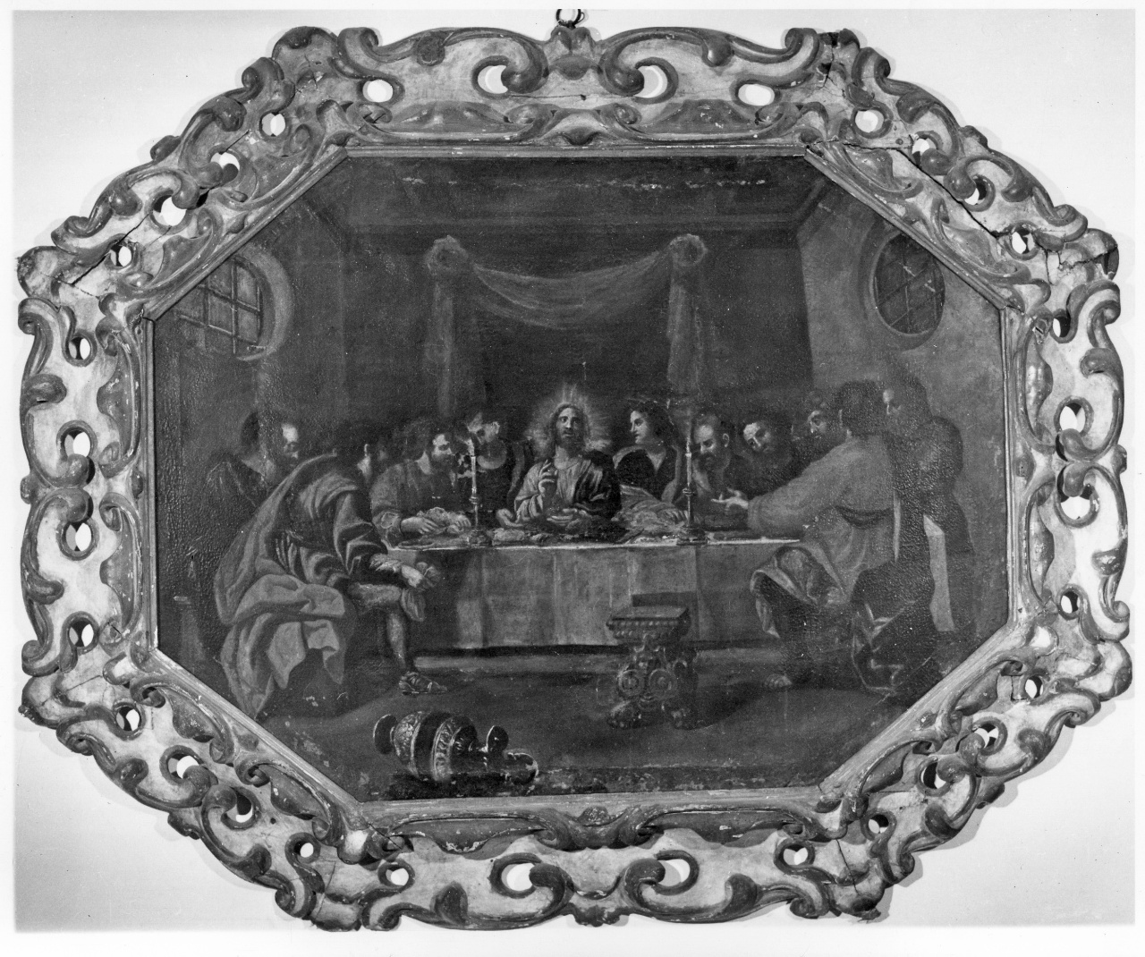 ultima cena (dipinto) - ambito fiorentino (sec. XVII)