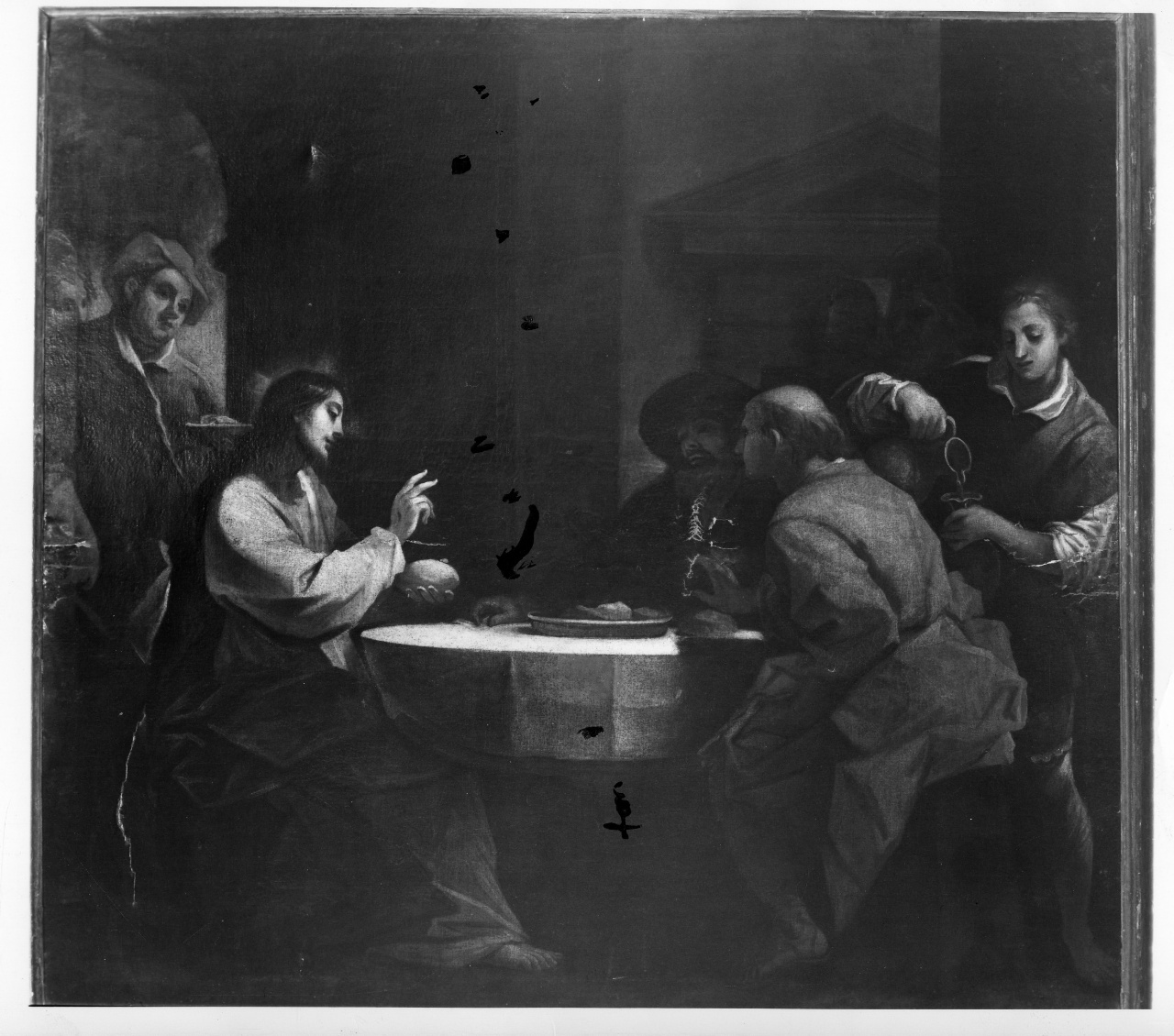 cena in Emmaus (dipinto) - ambito fiorentino (sec. XVII)