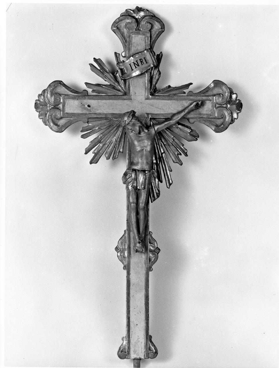 croce d'altare, serie - bottega toscana (sec. XIX)