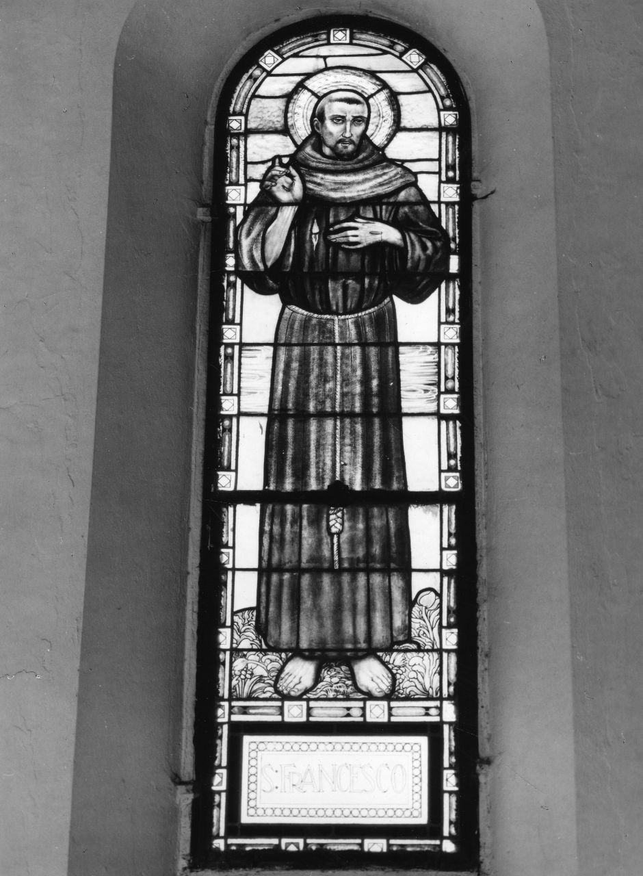 San Francesco (vetrata, ciclo) di Società Artistica Chini (prima metà sec. XX)