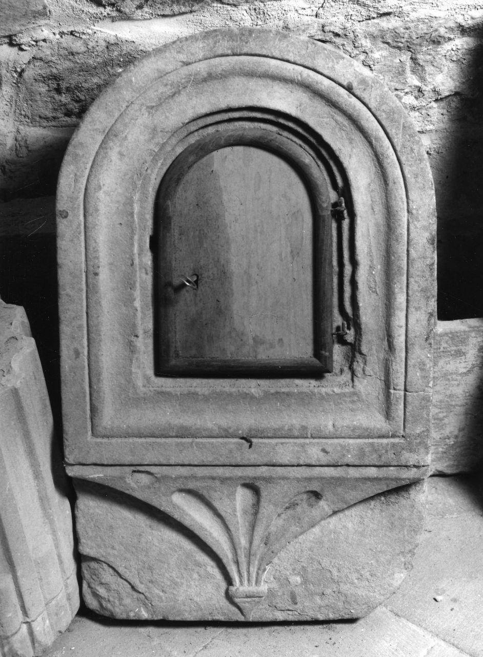 mostra di tabernacolo - a muro - bottega toscana (prima metà sec. XVI)