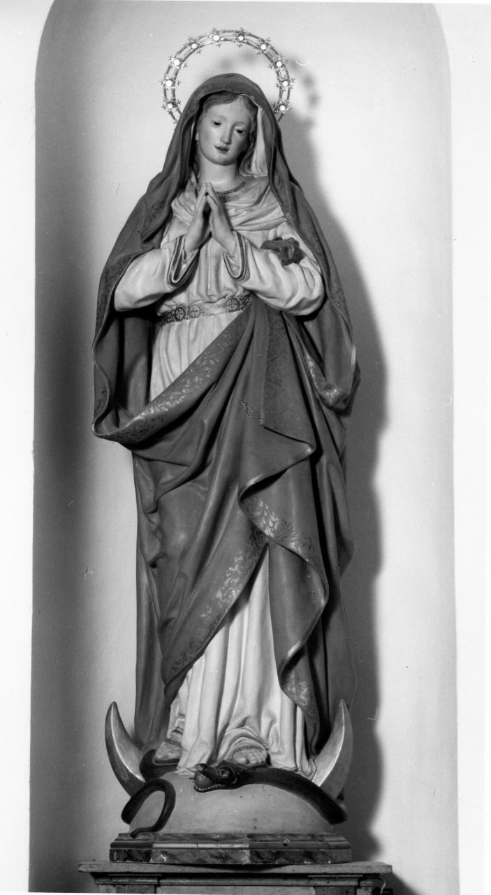 Madonna Immacolata (statua) - produzione toscana (sec. XIX)